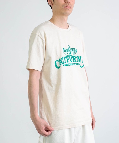 MIXTA（ミクスタ）の「[Mixta] mens / MEXICO（Tシャツ/カットソー・メンズ・ベージュ/ナチュラル・L/M）」の3枚目の写真