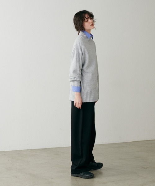 LARUTA（ラルータ）の「【LARUTA】ダンボールロゴ刺繍パンツ（その他パンツ・レディース・ブラック/ブラウン/ベージュ・MEDIUM/LARGE）」の14枚目の写真