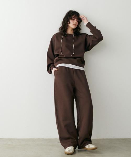 LARUTA（ラルータ）の「【LARUTA】ダンボールロゴ刺繍パンツ（その他パンツ・レディース・ブラック/ブラウン/ベージュ・MEDIUM/LARGE）」の22枚目の写真