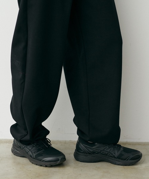LARUTA（ラルータ）の「【LARUTA】ダンボールロゴ刺繍パンツ（その他パンツ・レディース・ブラック/ブラウン/ベージュ・MEDIUM/LARGE）」の5枚目の写真