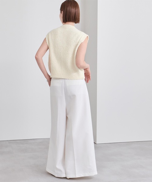 UR'S(ユアーズ)の「ゴールド釦ニットベスト/カーディガン(ベスト・レディース・ブラック/レッド/グレー/アイボリー・S/L/M)」の20枚目の写真