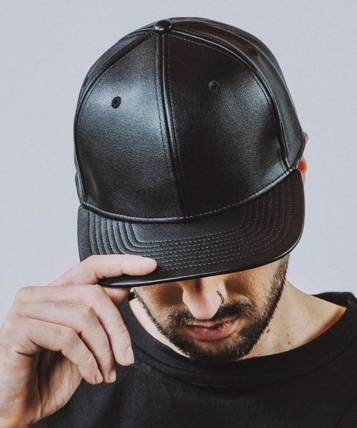 NO ID.（ノーアイディ）の「mko12515-ｼﾝｾﾃｨｯｸﾚｻﾞｰBB-CAP キャップ（キャップ・メンズ・アイボリー/ブラック・ONE SIZE）」の14枚目の写真