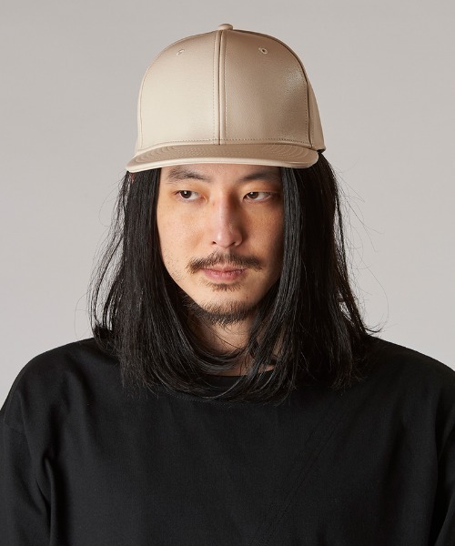 NO ID.（ノーアイディ）の「mko12515-ｼﾝｾﾃｨｯｸﾚｻﾞｰBB-CAP キャップ（キャップ・メンズ・アイボリー/ブラック・ONE SIZE）」の19枚目の写真
