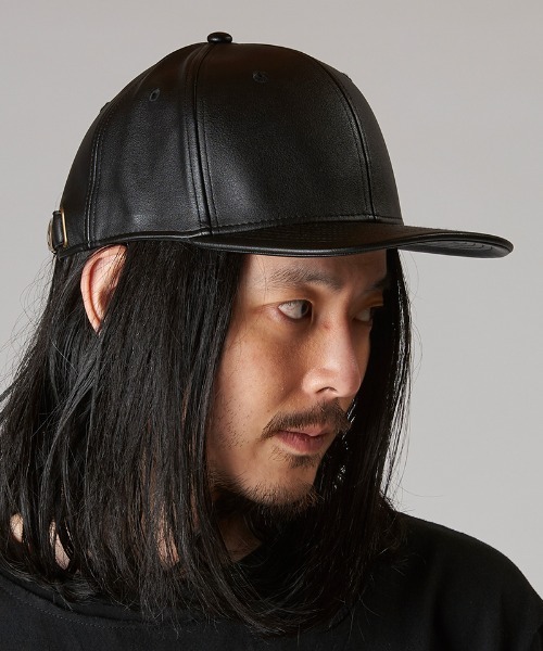 NO ID.（ノーアイディ）の「mko12515-ｼﾝｾﾃｨｯｸﾚｻﾞｰBB-CAP キャップ（キャップ・メンズ・アイボリー/ブラック・ONE SIZE）」の21枚目の写真