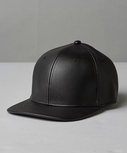 NO ID.（ノーアイディ）の「mko12515-ｼﾝｾﾃｨｯｸﾚｻﾞｰBB-CAP キャップ（キャップ・メンズ・アイボリー/ブラック・ONE SIZE）」の3枚目の写真