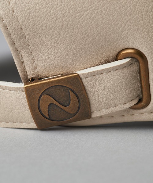 NO ID.（ノーアイディ）の「mko12515-ｼﾝｾﾃｨｯｸﾚｻﾞｰBB-CAP キャップ（キャップ・メンズ・アイボリー/ブラック・ONE SIZE）」の9枚目の写真