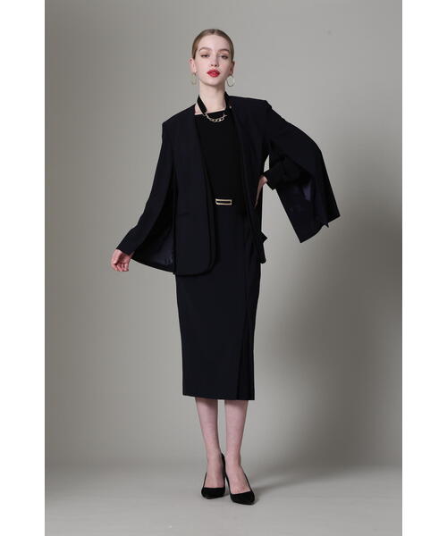 セール】◇[URBAN PRECIOUS]ケープ風ジャケット（ノーカラー