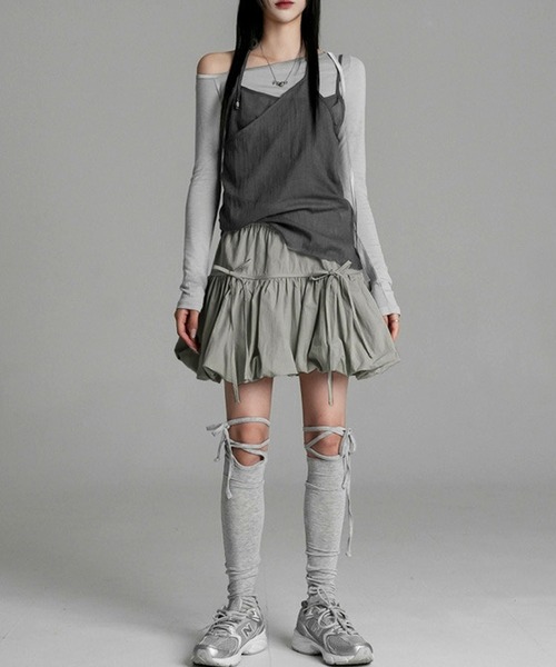 Sibra（シブラ）の「キュロット（その他パンツ・レディース・ホワイト・M）」の3枚目の写真