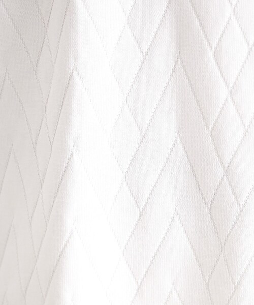 THE SHOP TK （ザ ショップ ティーケー ）の「ジオメトリックリンクス長袖Tシャツ ON／OFF兼用（Tシャツ/カットソー・メンズ・オフホワイト/チャコールグレー/ブラック・01/02/03/04）」の12枚目の写真