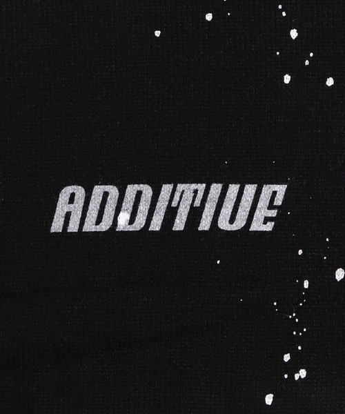 Figments（フィグメンツ）の「デストロイペイントオーバーニット（ニット/セーター・レディース・ブラック/グレー・FREE）」の10枚目の写真