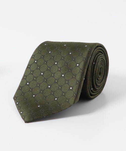URBAN RESEARCH DOORS(アーバンリサーチドアーズ)の「LIFE STYLE TAILOR 25SS国内生地タイドット1(ネクタイ・メンズ・ネイビー/カーキ・-)」の6枚目の写真