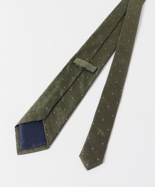 URBAN RESEARCH DOORS(アーバンリサーチドアーズ)の「LIFE STYLE TAILOR 25SS国内生地タイドット1(ネクタイ・メンズ・ネイビー/カーキ・-)」の7枚目の写真