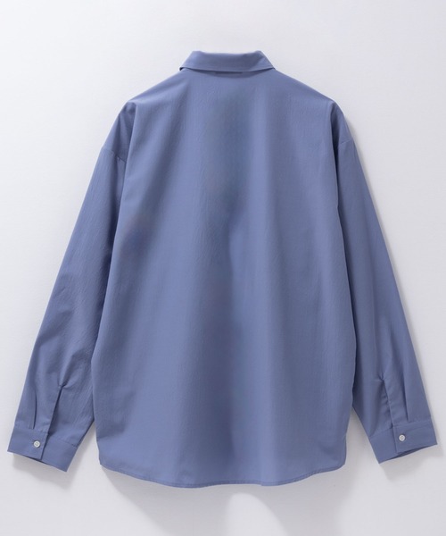 URBAN COLLECTION(アーバンコレクション)の「URBAN COLLECTION オーバーサイズ レギュラーカラーシャツ(シャツ/ブラウス・メンズ・ホワイト/グレー系その他/ブラック/グレイッシュベージュ/ブルーグレー/ブルー系その他・M/XL/S/L)」の7枚目の写真