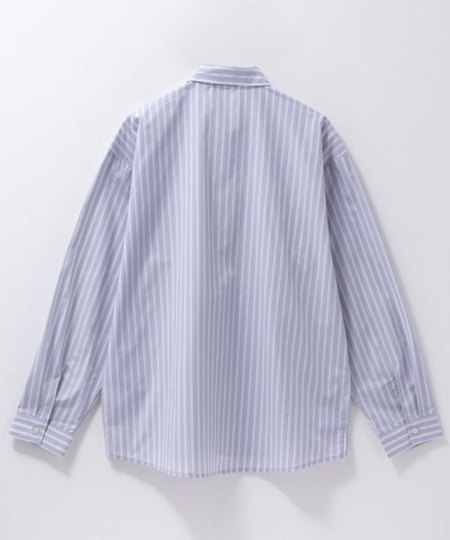 URBAN COLLECTION(アーバンコレクション)の「URBAN COLLECTION オーバーサイズ レギュラーカラーシャツ(シャツ/ブラウス・メンズ・ホワイト/グレー系その他/ブラック/グレイッシュベージュ/ブルーグレー/ブルー系その他・M/XL/S/L)」の11枚目の写真