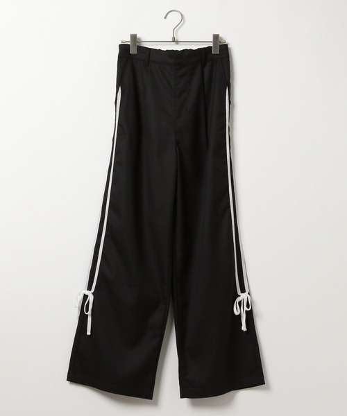 GLOBAL WORK（グローバルワーク）の「イージーケアリボンラインパンツ/286178（その他パンツ・キッズ・ブラック/グレー・130cm/140cm/150cm/160cm）」の10枚目の写真