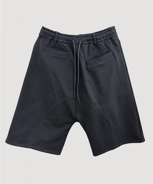 VIAVANDA（ヴィアヴァンダ）の「DISTORTION HALF SWEATPANTS（スウェットパンツ・レディース・ブラック/ライトグレー・FREE）」の13枚目の写真