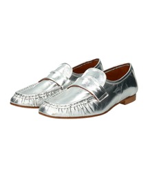 Fabio Rusconi｜ファビオルスコーニのローファー（シルバー/銀色系