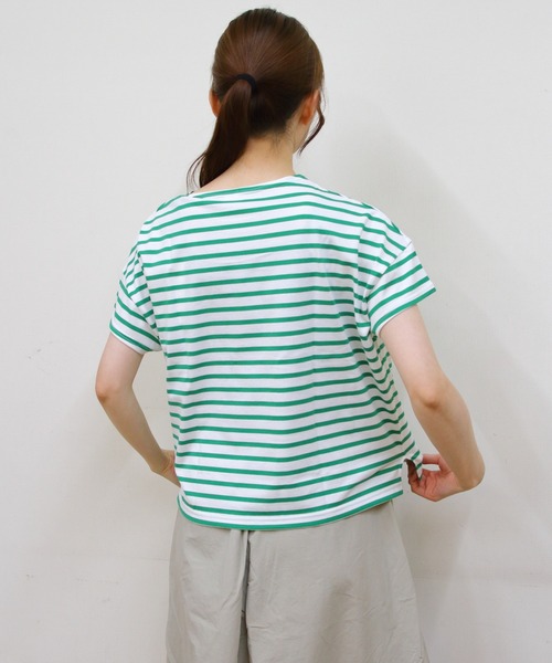 【SALE】オーシバル ORCIVAL ワイド ボート ネック プルオーバー WIDE BOAT NECK P.O. #OR-C0339 MER レディース ボーダー 春 秋 冬 ORCIVAL (オーシバル) WIDE BODY BOAT NECK S/S P.O. / ワイド