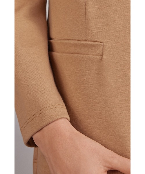 Intimissimi(インティミッシミ)の「ヘビーコットン ボタン ジャケット(カーディガン/ボレロ・レディース・ブラック/ナチュラル・S/M/L)」の9枚目の写真