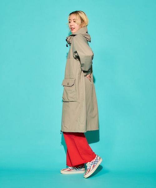 BURLAP OUTFITTER（バーラップアウトフィッター）の「CAGOULE EP/ カゴール エピック（ナイロンジャケット・メンズ・オリーブドラブ/ブラック/グレー系その他・LARGE/MEDIUM/X-LARGE）」の4枚目の写真