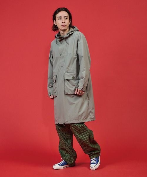 BURLAP OUTFITTER(バーラップアウトフィッター)の「CAGOULE EP/ カゴール エピック(ナイロンジャケット・メンズ・オリーブドラブ/ブラック/グレー系その他・LARGE/MEDIUM/X-LARGE)」の12枚目の写真
