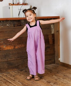 ATON/エイトンMICRO COTTON SATIN OVERALLオーバール ATON/エイトン】MICRO COTTON SATIN OVERALL/マイクロコットン