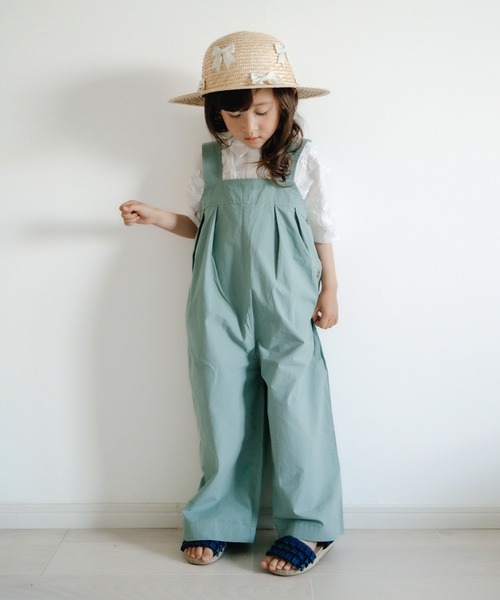 MAKE YOUR DAY(メイクユアデイ)の「タックサロペット■80~140cm(サロペット/オーバーオール・キッズ・チャコールグレー/ラベンダー/カーキ・120/110/100/130/90/140/80)」の22枚目の写真
