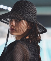 ORIENT MILLINERY ブラック バケットハット ORIENT MILLINERY