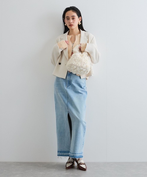 VIS（ビス）の「ローズ&スパンコールドロストバッグ（ハンドバッグ・レディース・ブラック/キナリ/ブラック系その他3・FREE）」の12枚目の写真