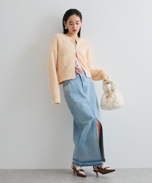 VIS（ビス）の「ローズ&スパンコールドロストバッグ（ハンドバッグ・レディース・ブラック/キナリ/ブラック系その他3・FREE）」の13枚目の写真