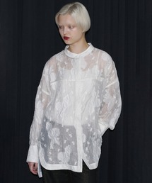 (GENE HEAVENS)シアードビー ワイドスリーブ シャツ