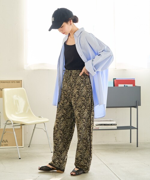 限定展開 インド ペイズリー イージーパンツ（その他パンツ
