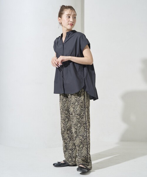 FREAK'S STORE（フリークスストア）の「限定展開　インド ペイズリー イージーパンツ（その他パンツ・レディース・ブラック/グリーン/イエロー/オレンジ/ネイビー・SMALL/MEDIUM）」の7枚目の写真