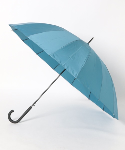Waterfront（ウォーターフロント）の「16K花びらきジャンプ 65cm（長傘・メンズ・ベージュ/ブルー/ダークネイビー/グレー・FREE）」の13枚目の写真