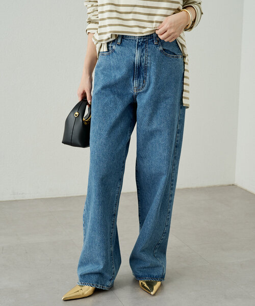 LOUNGEDRESS（ラウンジドレス）の「【NEED BY heritage】KOH（デニムパンツ・レディース・ブルー・24cm/23cm/25cm）」の6枚目の写真