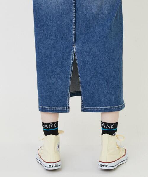 FRAPBOIS（フラボア）の「ムーブデニム スカート（スカート・レディース・ネイビー/ブルー・0/1）」の7枚目の写真