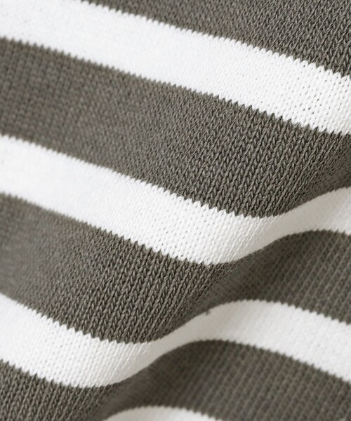 ORCIVAL(オーシバル)の「ORCIVAL / Cotton Lourd Half Sleeve Pullover(Tシャツ/カットソー・メンズ・オフホワイト/チャコールグレー・4/5/3)」の5枚目の写真