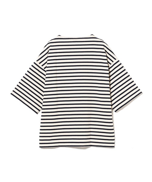 ORCIVAL(オーシバル)の「ORCIVAL / Cotton Lourd Half Sleeve Pullover(Tシャツ/カットソー・メンズ・オフホワイト/チャコールグレー・4/5/3)」の9枚目の写真