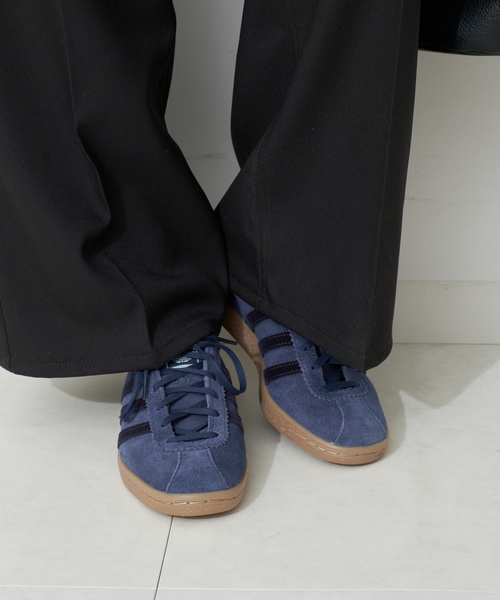美品 adidas tobacco ネイビー 23.5センチ adidas/TOBACCO[23.0cm