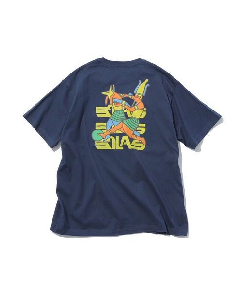 SILAS（サイラス）の「AFTERLIFE S/S TEE（Tシャツ/カットソー・メンズ・オフホワイト/チャコール/ネイビー・M/L/XL）」の3枚目の写真