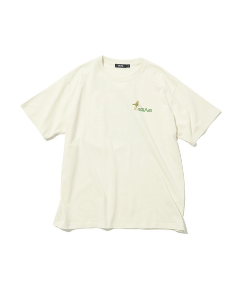 SILAS（サイラス）の「AFTERLIFE S/S TEE（Tシャツ/カットソー・メンズ・オフホワイト/チャコール/ネイビー・M/L/XL）」の4枚目の写真