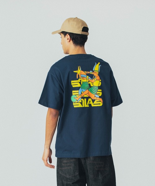 SILAS（サイラス）の「AFTERLIFE S/S TEE（Tシャツ/カットソー・メンズ・オフホワイト/チャコール/ネイビー・M/L/XL）」の9枚目の写真