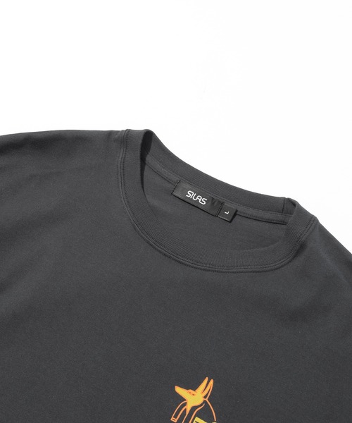 SILAS（サイラス）の「AFTERLIFE S/S TEE（Tシャツ/カットソー・メンズ・オフホワイト/チャコール/ネイビー・M/L/XL）」の16枚目の写真