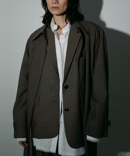 セール】anuke Soutiencollar Raglan Coat 62510002（ステンカラー