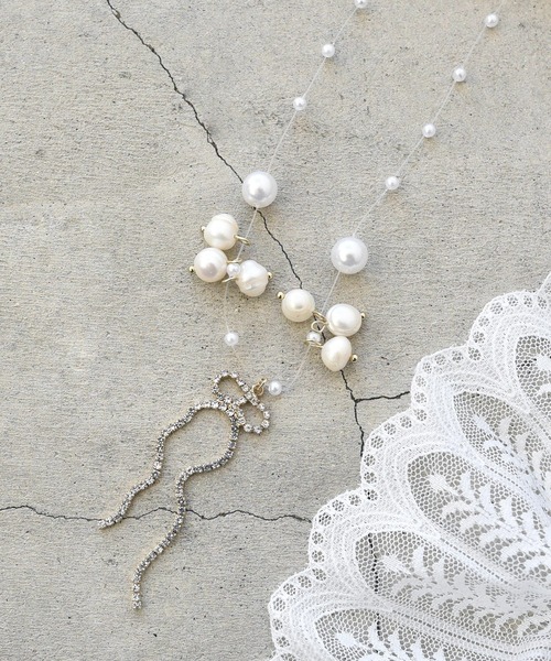 styiro（スタイロ）の「ニュアンスパールネックレス（ネックレス・レディース・ホワイト系その他/ホワイト系その他3/ホワイト系その他2/ホワイト系その他4/ホワイト系その他5・FREE）」の5枚目の写真