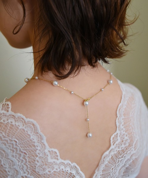 styiro（スタイロ）の「ニュアンスパールネックレス（ネックレス・レディース・ホワイト系その他/ホワイト系その他3/ホワイト系その他2/ホワイト系その他4/ホワイト系その他5・FREE）」の6枚目の写真