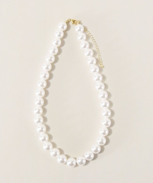 styiro（スタイロ）の「ニュアンスパールネックレス（ネックレス・レディース・ホワイト系その他/ホワイト系その他3/ホワイト系その他2/ホワイト系その他4/ホワイト系その他5・FREE）」の11枚目の写真