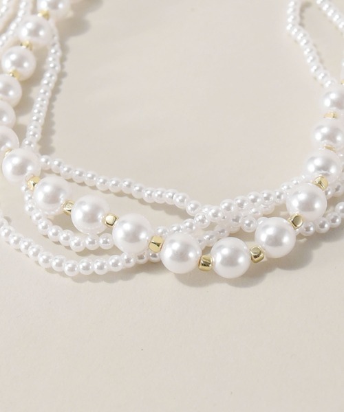 styiro（スタイロ）の「ニュアンスパールネックレス（ネックレス・レディース・ホワイト系その他/ホワイト系その他3/ホワイト系その他2/ホワイト系その他4/ホワイト系その他5・FREE）」の15枚目の写真
