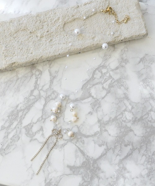 styiro（スタイロ）の「ニュアンスパールネックレス（ネックレス・レディース・ホワイト系その他/ホワイト系その他3/ホワイト系その他2/ホワイト系その他4/ホワイト系その他5・FREE）」の19枚目の写真