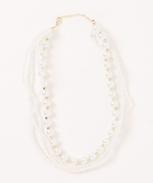 styiro（スタイロ）の「ニュアンスパールネックレス（ネックレス・レディース・ホワイト系その他/ホワイト系その他3/ホワイト系その他2/ホワイト系その他4/ホワイト系その他5・FREE）」の21枚目の写真